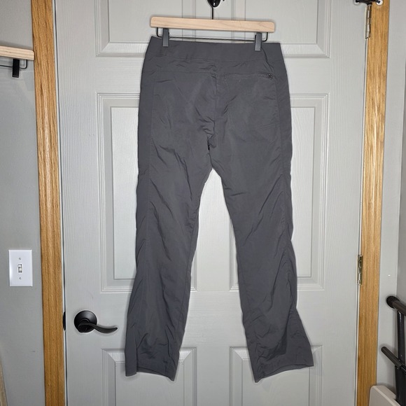 Mountain HardWear pants women Sz 8 Gray Hiking Outdoor Gear Cargo Active - Picture 6 of 10